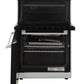 White Knight WK-ATTC50W Electric Cooker with Solid Hotplate - Twin Cavity - White
