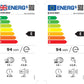 White Knight WK-AT60BIDW Standard Dishwasher - Silver - E Rated